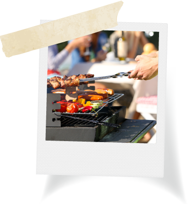 ８月BBQ