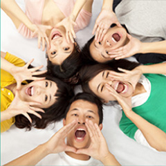 先輩の声　働いている先輩からのメッセージ